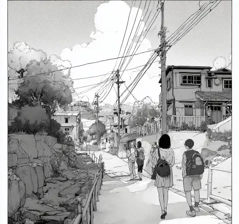 樱花动漫电视剧首页封面墙，多本漫画条目封面按题材排列